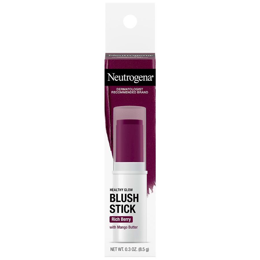 Neutrogena Healthy Glow Blush Stick Makeup Rich Berry