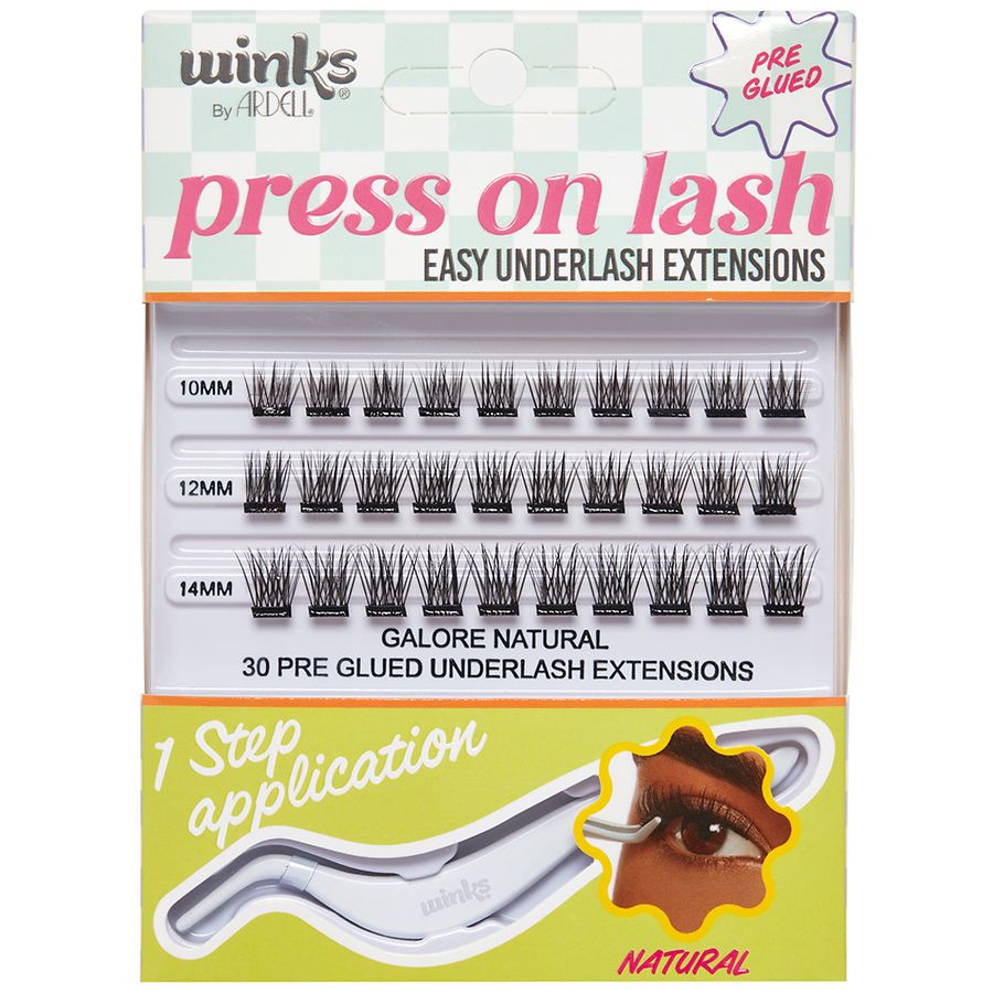 Ardell Winks Press-On Under-Lash Extensions Galore Natural