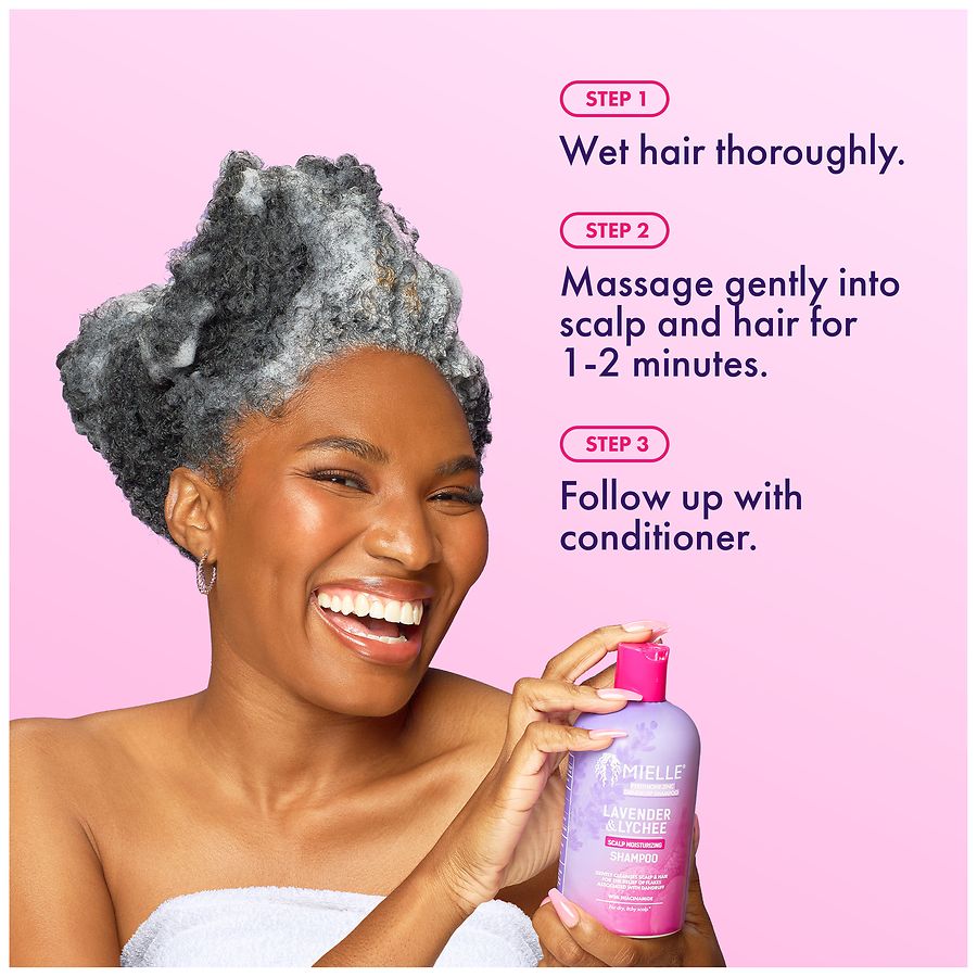 Mielle Scalp Moisturizing Shampoo Lavender & Lychee | Walgreens