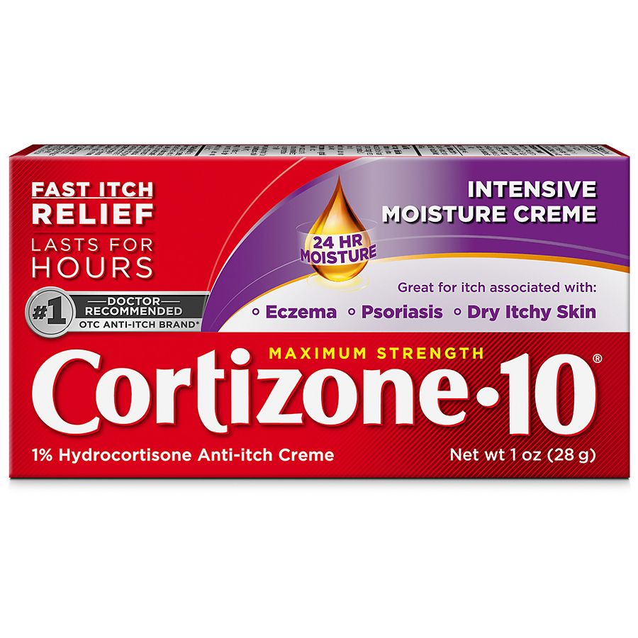 Cortizone 10 Maximum Strength Intensive Moisture Anti-Itch Cream