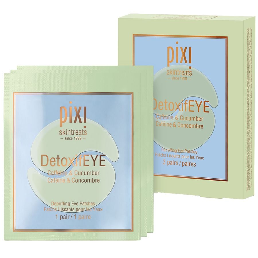 Pixi DetoxifEYE Caffeine & Cucumber Depuffing Eye Patches