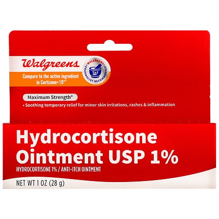 Walgreens Hydrocortisone Ointment USP 1% Maximum Strength
