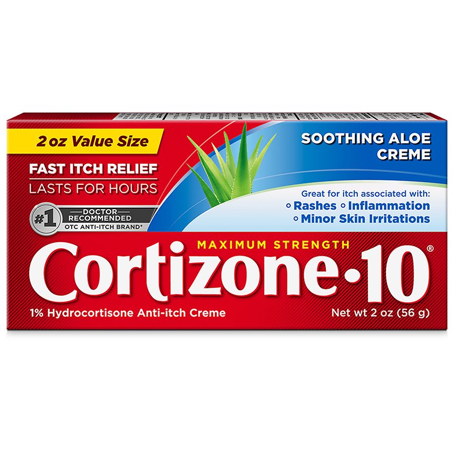 Cortizone 10 Maximum Strength Soothing Aloe Anti-Itch Cream