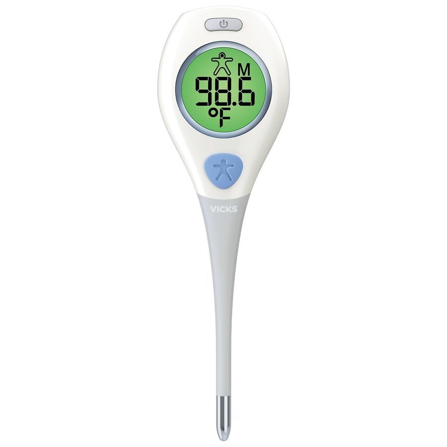 Vicks Rapid Read Digital Thermometer, for Oral, Rectal or Underarm Use