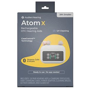 Image of Audien Hearing Atom X OTC Hearing Aid