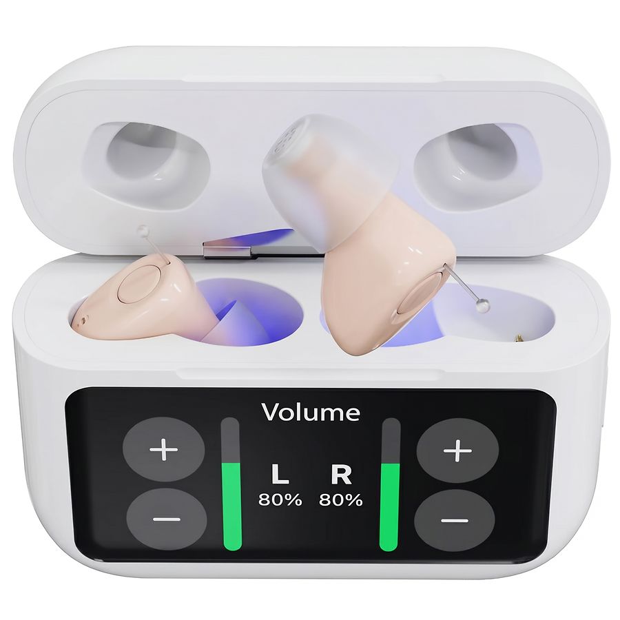 Audien Hearing Atom X Rechargeable OTC Hearing Aids | Walgreens