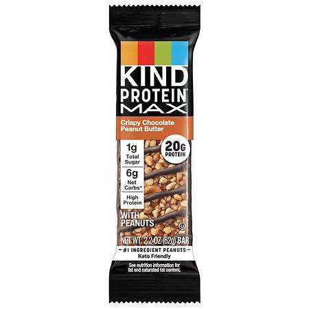 KIND Protein MAX Granola Bar Crispy Chocolate Peanut Butter - 2.2 oz