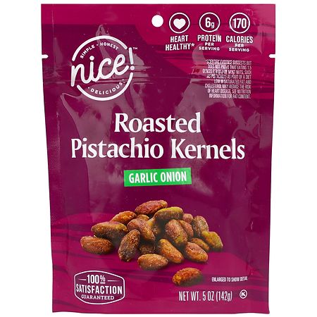 Nice! Roasted Pistachio Kernels Garlic Onion