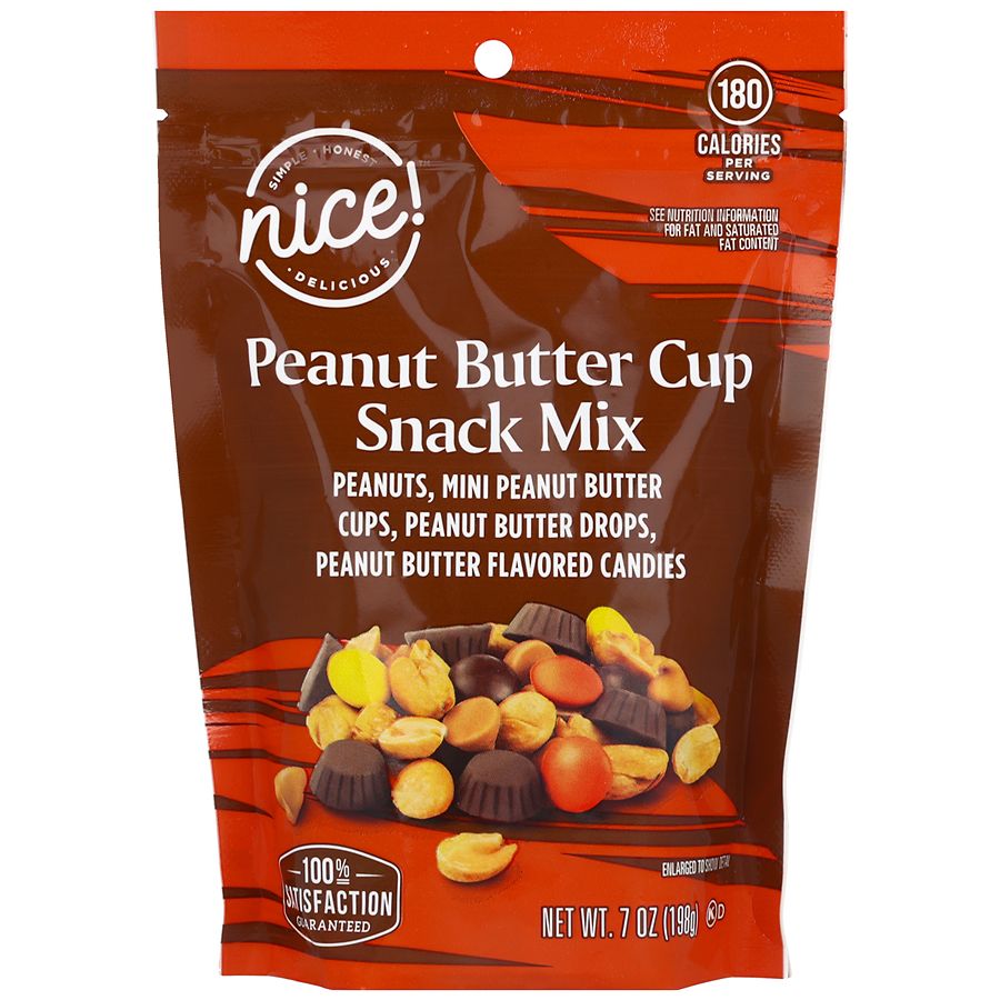 Nice! Peanut Butter Cup Snack Mix