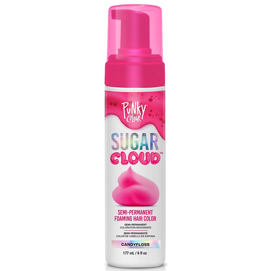 Punky Colour Sugar Cloud Semi-Permanent Foaming Hair Color Candyfloss