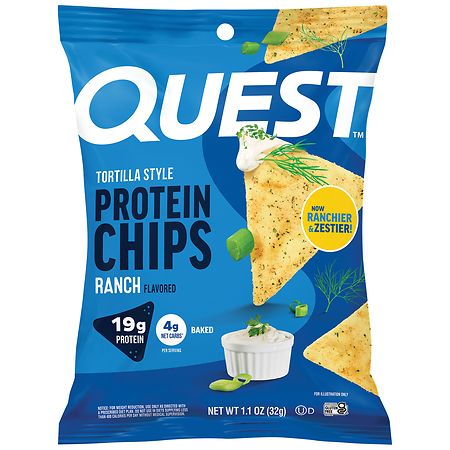 Quest Tortilla Style Protein Chips Ranch