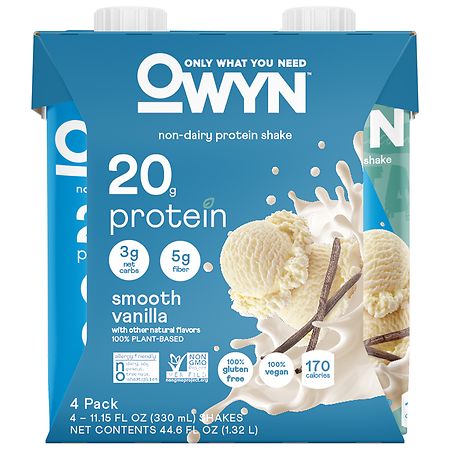 OWYN 20 g Protein Shakes Smooth Vanilla