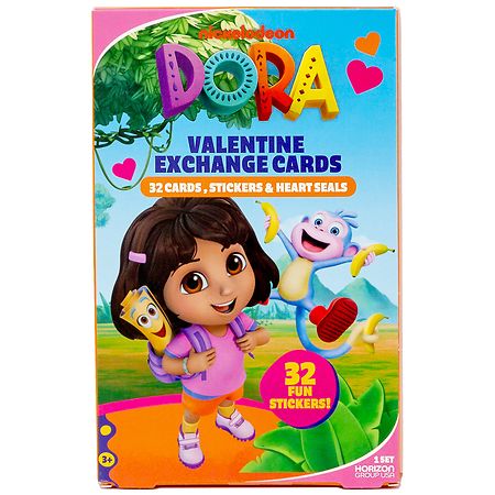 Dora Valentine Exchange Cards