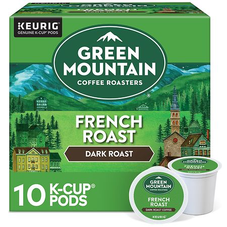 Green Mountain Coffee French Roast, Dark Roast Coffee K-Cup Pods