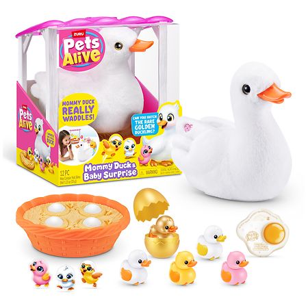 Zuru Pets Alive Mommy Duck & Baby Surprise