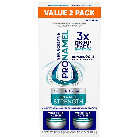 Sensodyne Clinical White Enamel-Strength Whitening-Action Toothpaste