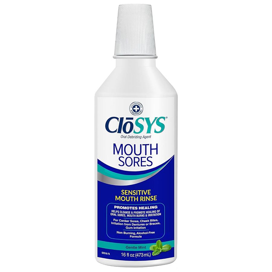 CloSYS Hydrogen Peroxide Mouthwash Gentle Mint