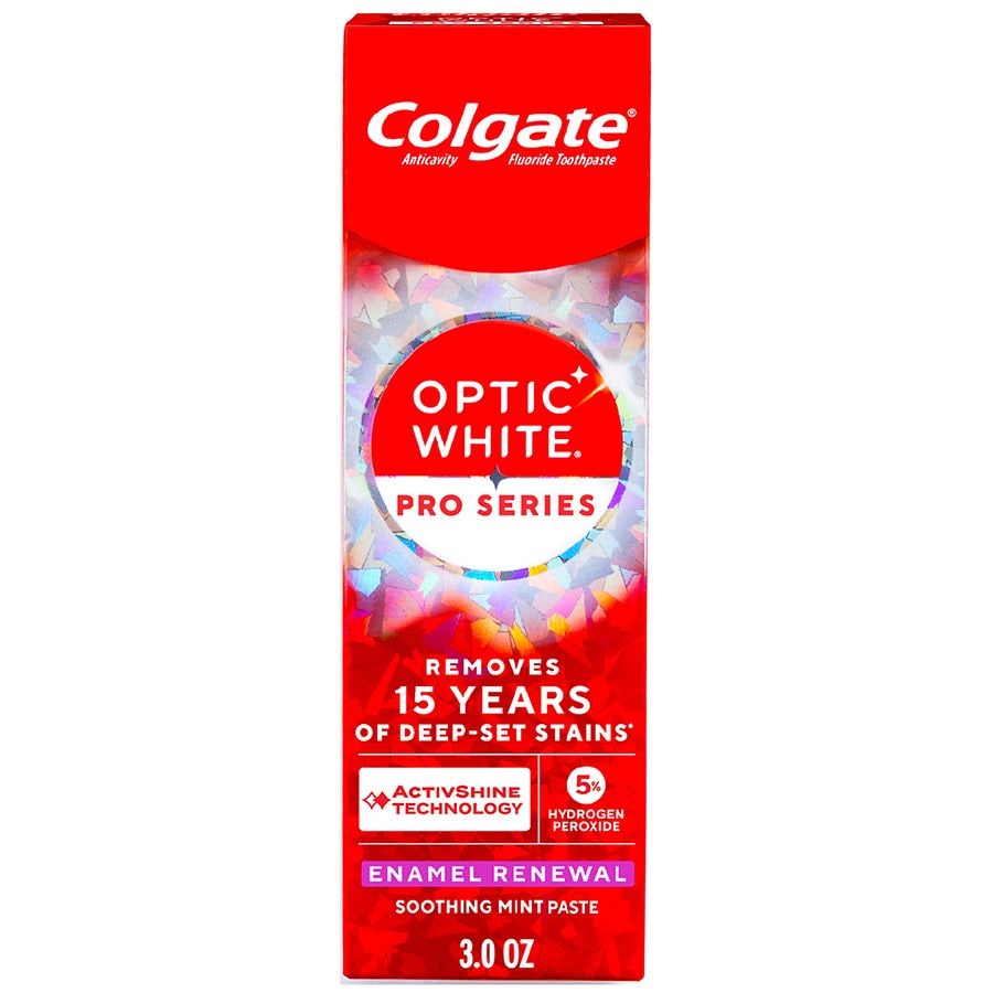 Colgate Optic White Pro Series Enamel Renewal Toothpaste Soothing