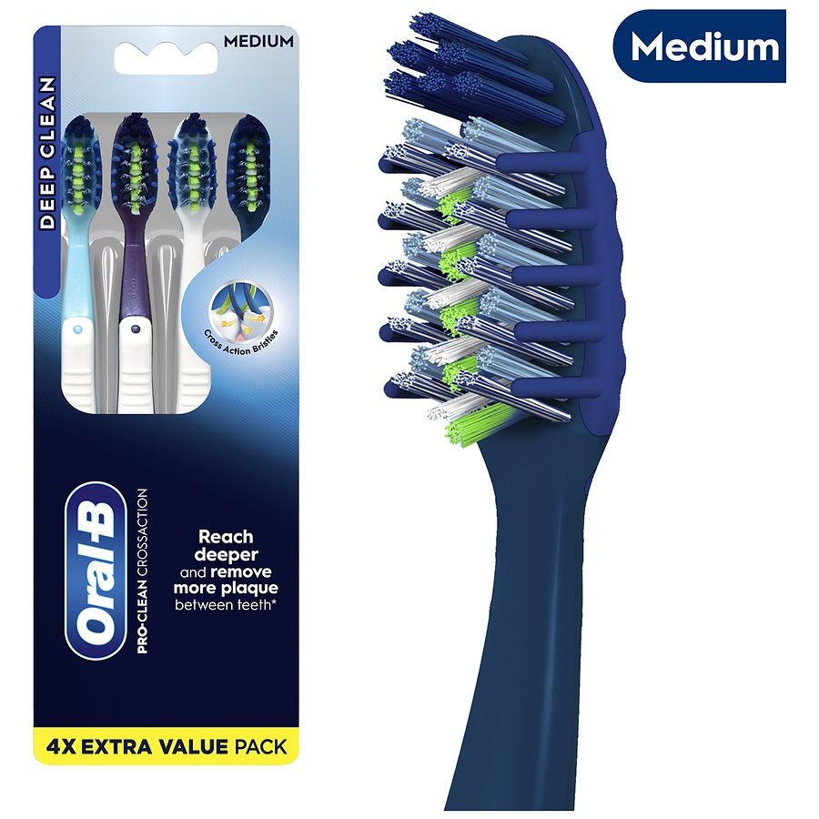 Oral-B PRO CROSS ACTION 替え歯ブラシ 36個セット Oral-B Pro Clean Cross-Action Toothbrushes, Deep Plaque Removal