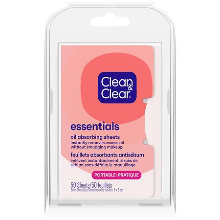 Clean & Clear Oil Absorbing Facial Sheets