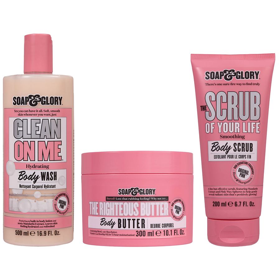 Soap & Glory A Moment to Bloom 3 Piece Full Size Giftset