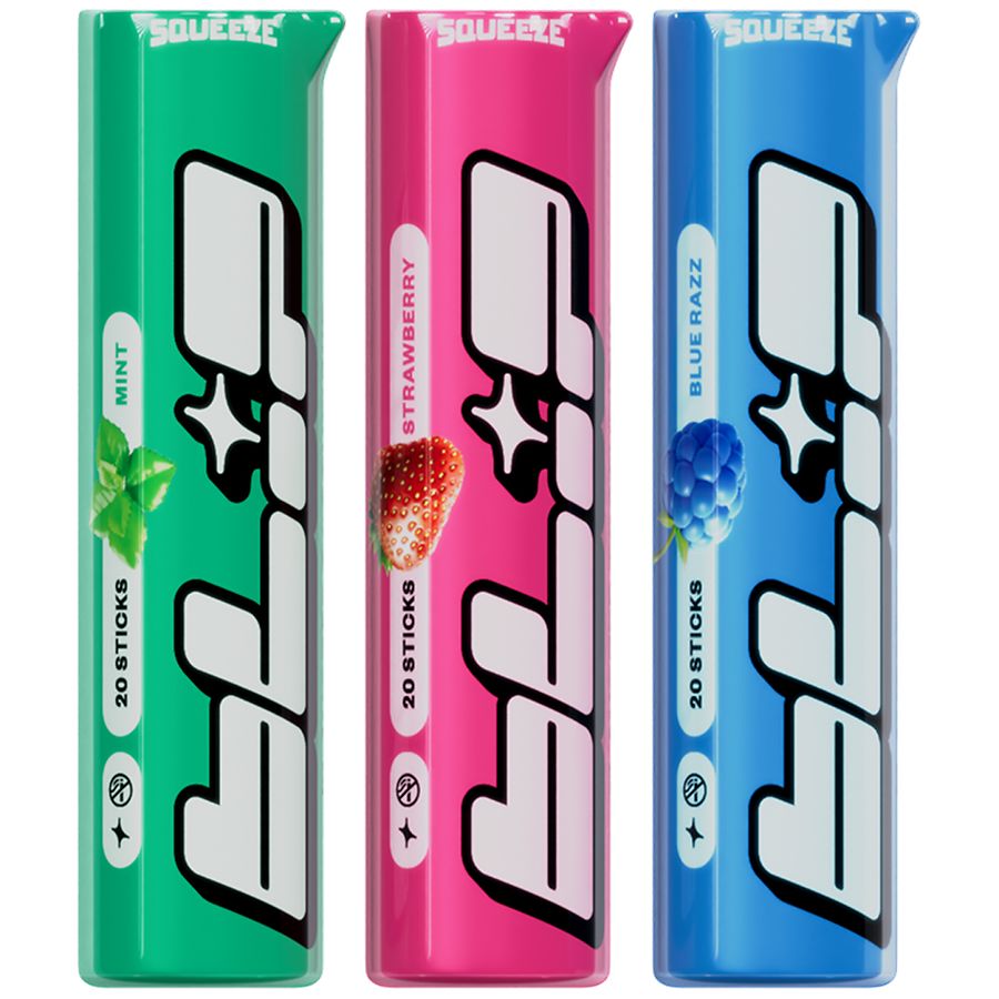 Blip Products Sweet Toothpicks Blue-Razz, Strawberry & Mint | Walgreens