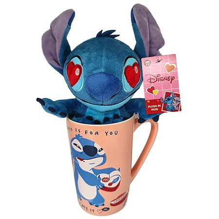 Disney Stitch Plush in Mug