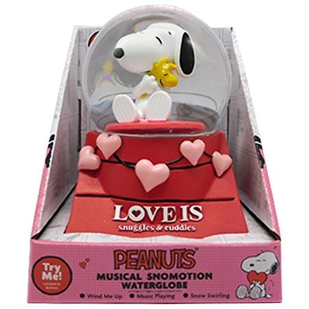 Peanuts Snoopy Musical Water Globe