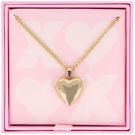Festive Voice Locket Necklace Gold