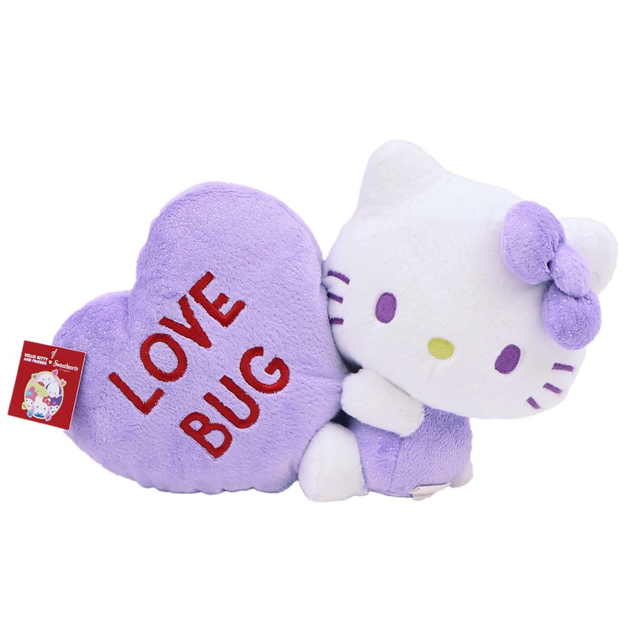Sanrio x Sweethearts Hello Kitty with Purple Heart, 'Love Bug