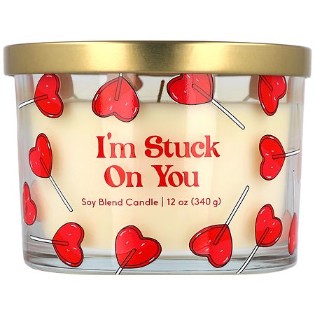 Festive Voice Soy Wax Blend Candle, I'm Stuck On You