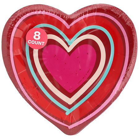 Festive Voice Heart Plates