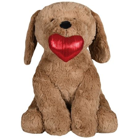 Playright Standing Puppy Plush 14 In