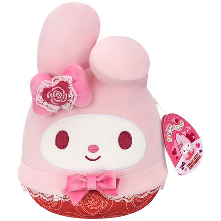 Squishmallows Valentine's Hello Kitty & Friends Plush - My Melody 8 Inch - 1.0 EA