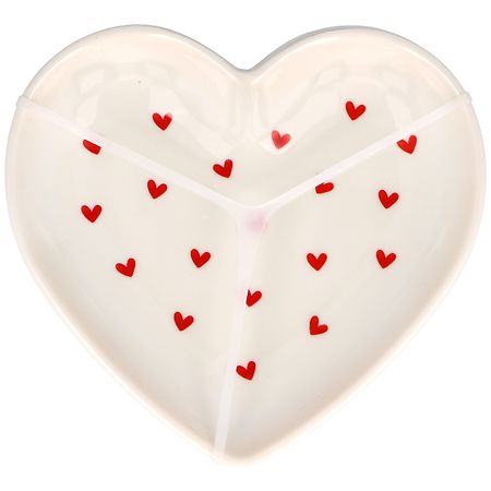 Festive Voice Appetizer Plates, Hearts