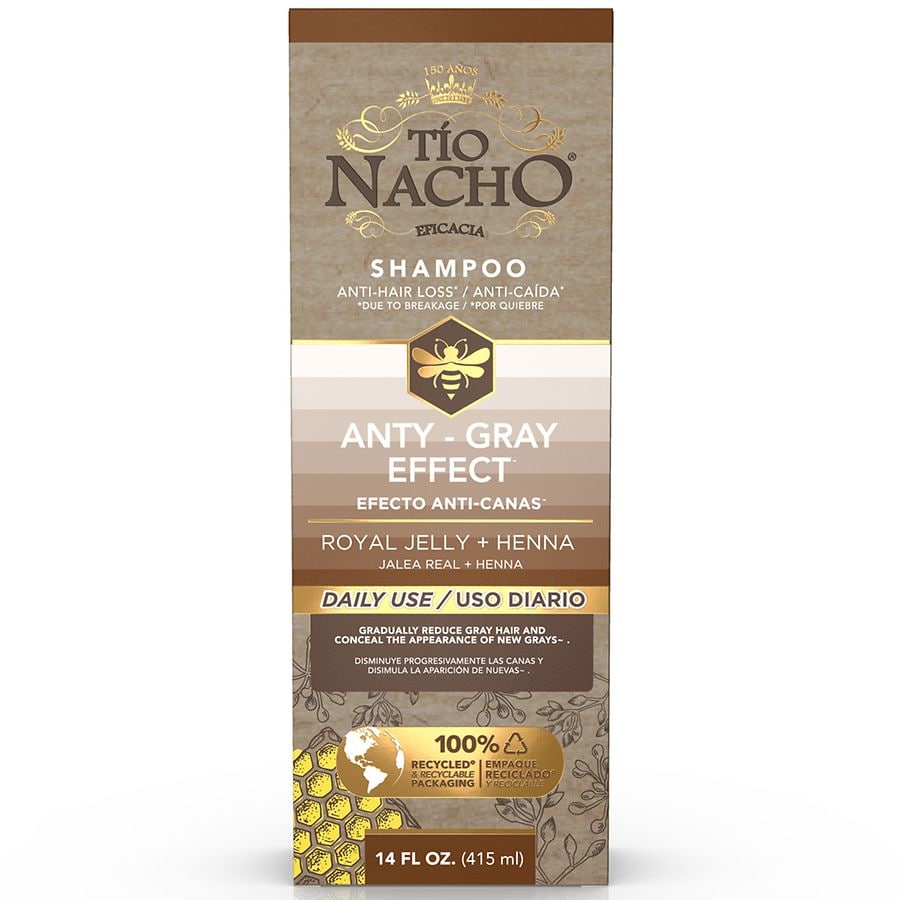 Tio Nacho Anti-Gray Effect Henna Shampoo