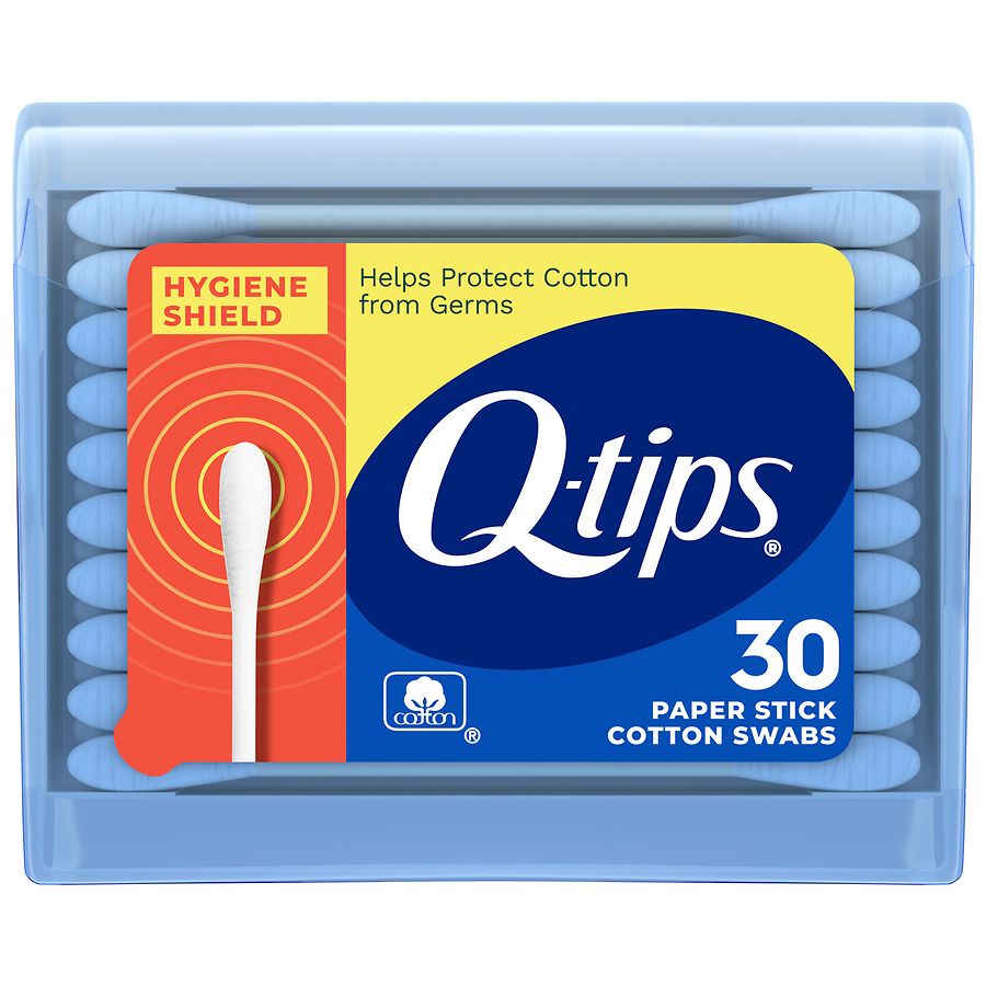 Q-tips Hygiene Shield Cotton Swabs Purse Pack
