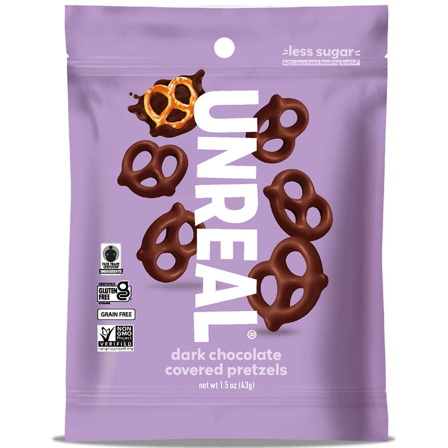 Unreal Dark Chocolate Pretzels