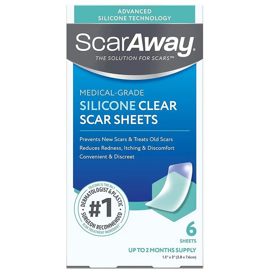ScarAway Silicone Clear Sheets