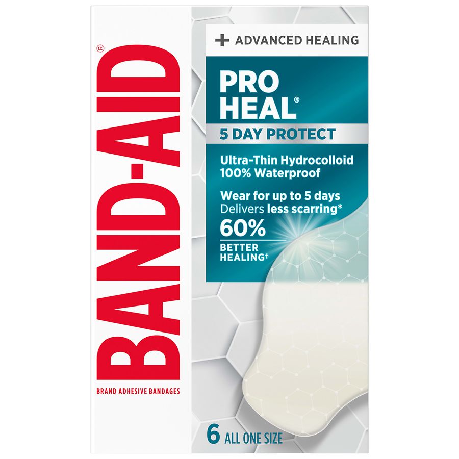 Band-Aid Pro Heal Adhesive Bandages Large