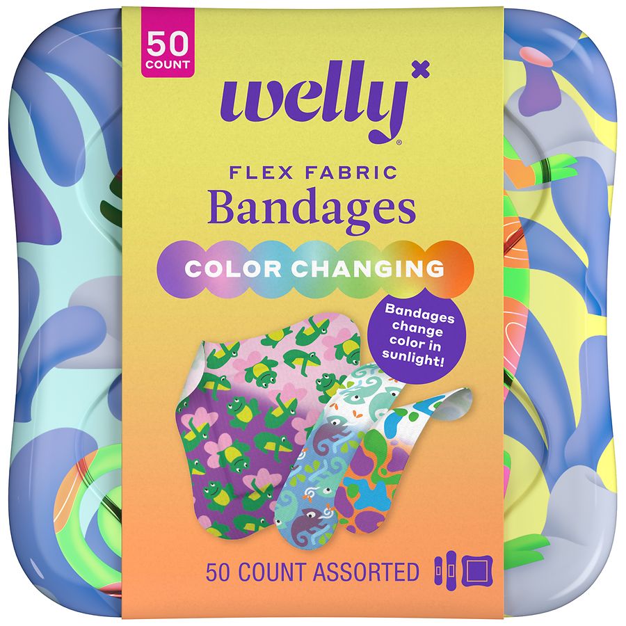 Welly Color Changing Chameleon Flex-Fabric Bandages
