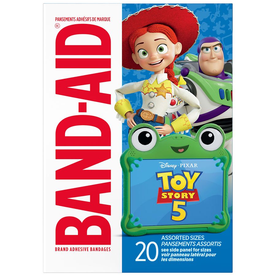 Band-Aid Adhesive Bandages, Disney and Pixar Toy Story 5 Assorted Sizes