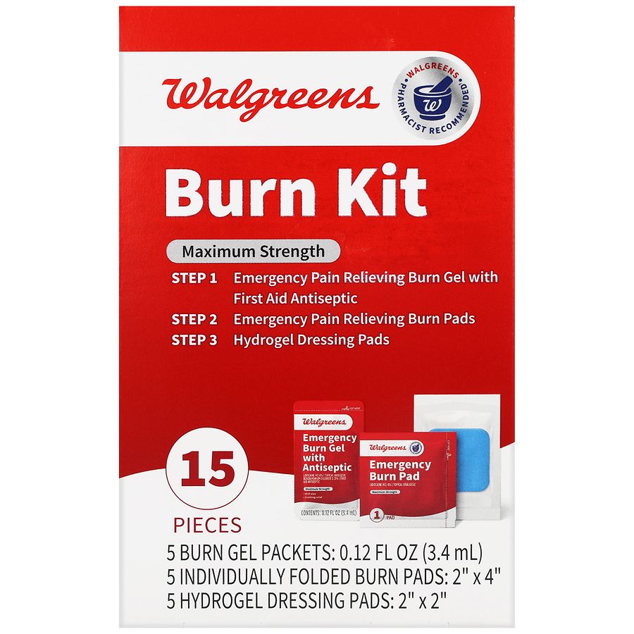 Walgreens Burn Kit Maximum Strength