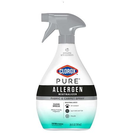 Clorox Pure Allergen Neutralizer Fabric and Carpet Spray Clean Breeze