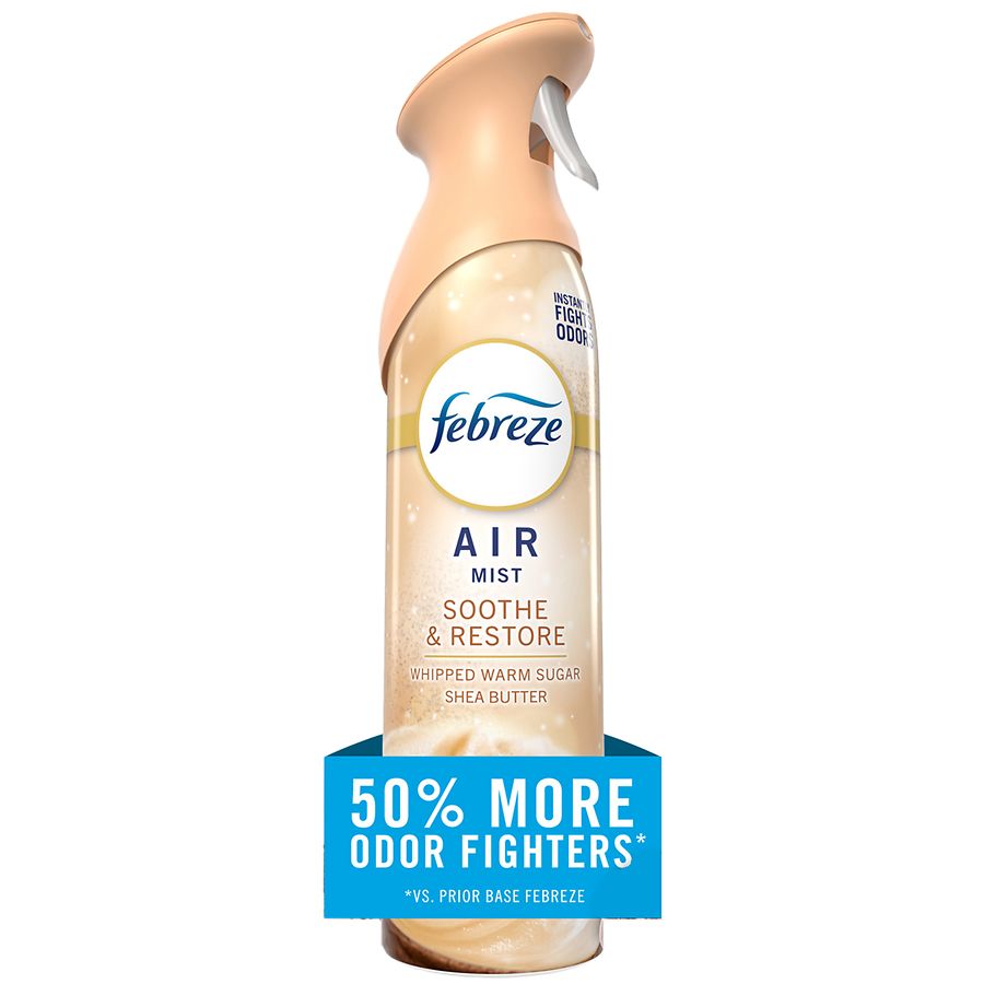Febreze Air Mist, Air Freshener Spray, Odor Fighting Room Spray Soothe & Restore