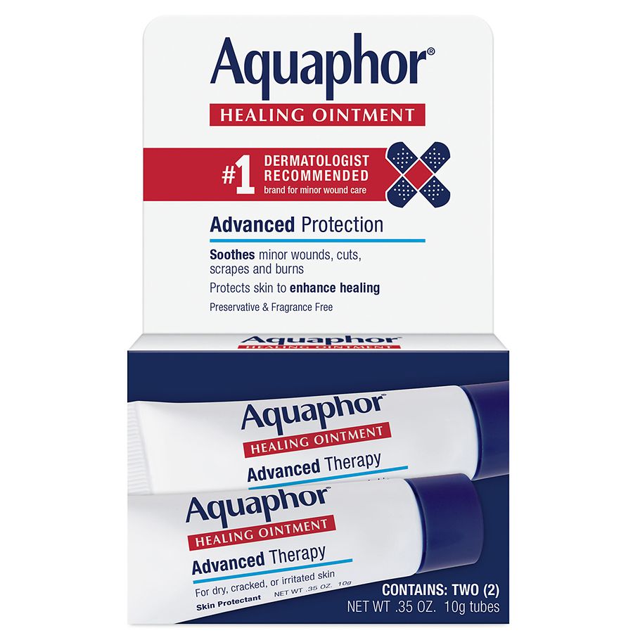 Aquaphor Advanced Therapy Healing Ointment, First Aid Unscented