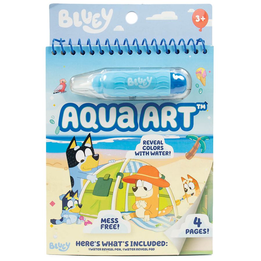 Bluey Aqua Art