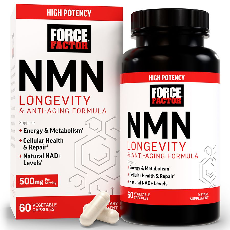 Force Factor NMN Capsules, Longevity & Anti-Aging Formula | Walgreens