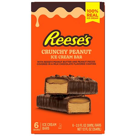 Good Humor Reese's Ice Cream Bar Crunchy Peanut