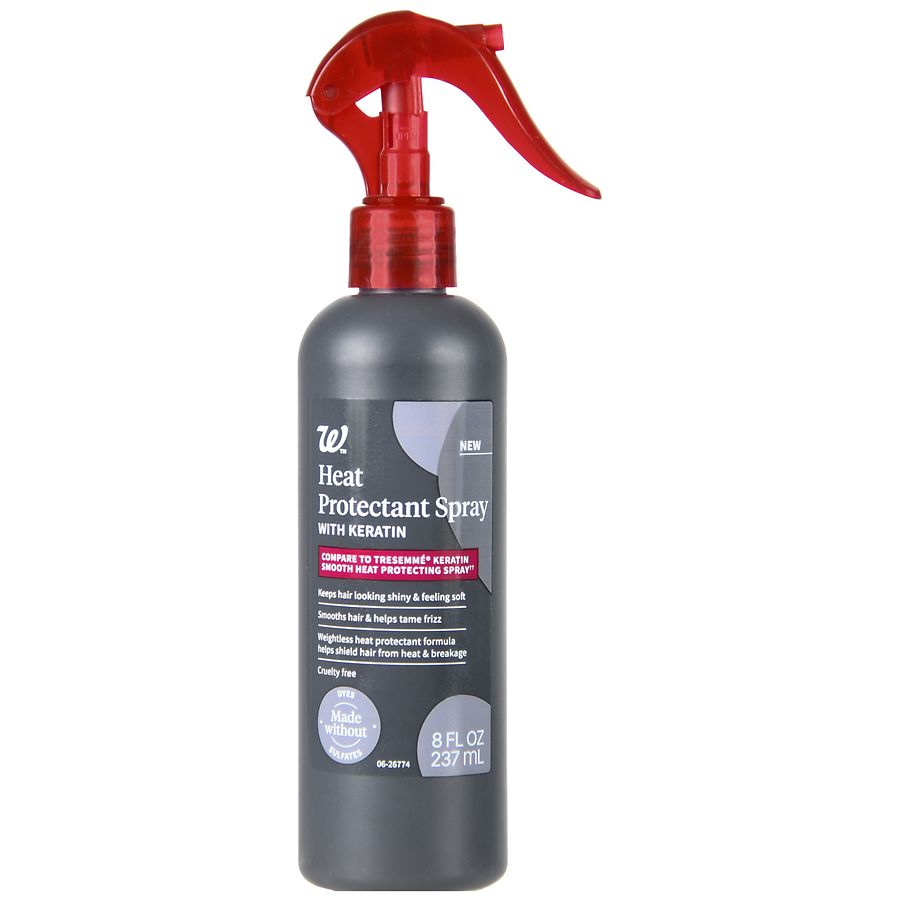 Walgreens Heat Protectant Spray with Keratin